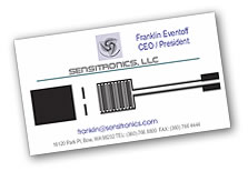 Force Sensing Resistor business card